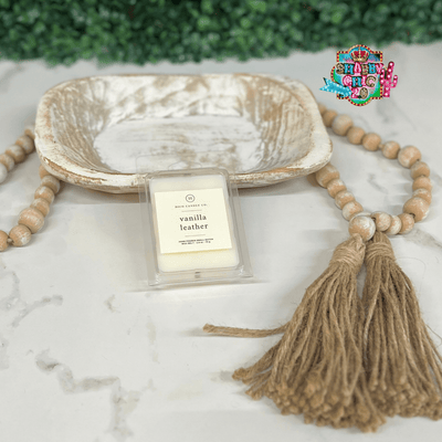 Hico Candle Company - Vanilla Leather Shabby Chic Boutique and Tanning Salon Wax Melts