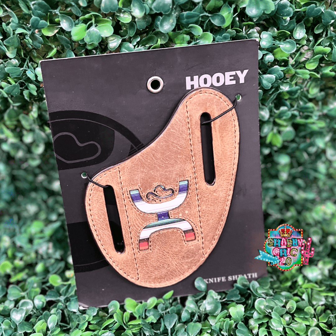 "HOOEY ORIGINAL" PANCAKE KNIFE SHEATH TAN/SERAPE Shabby Chic Boutique