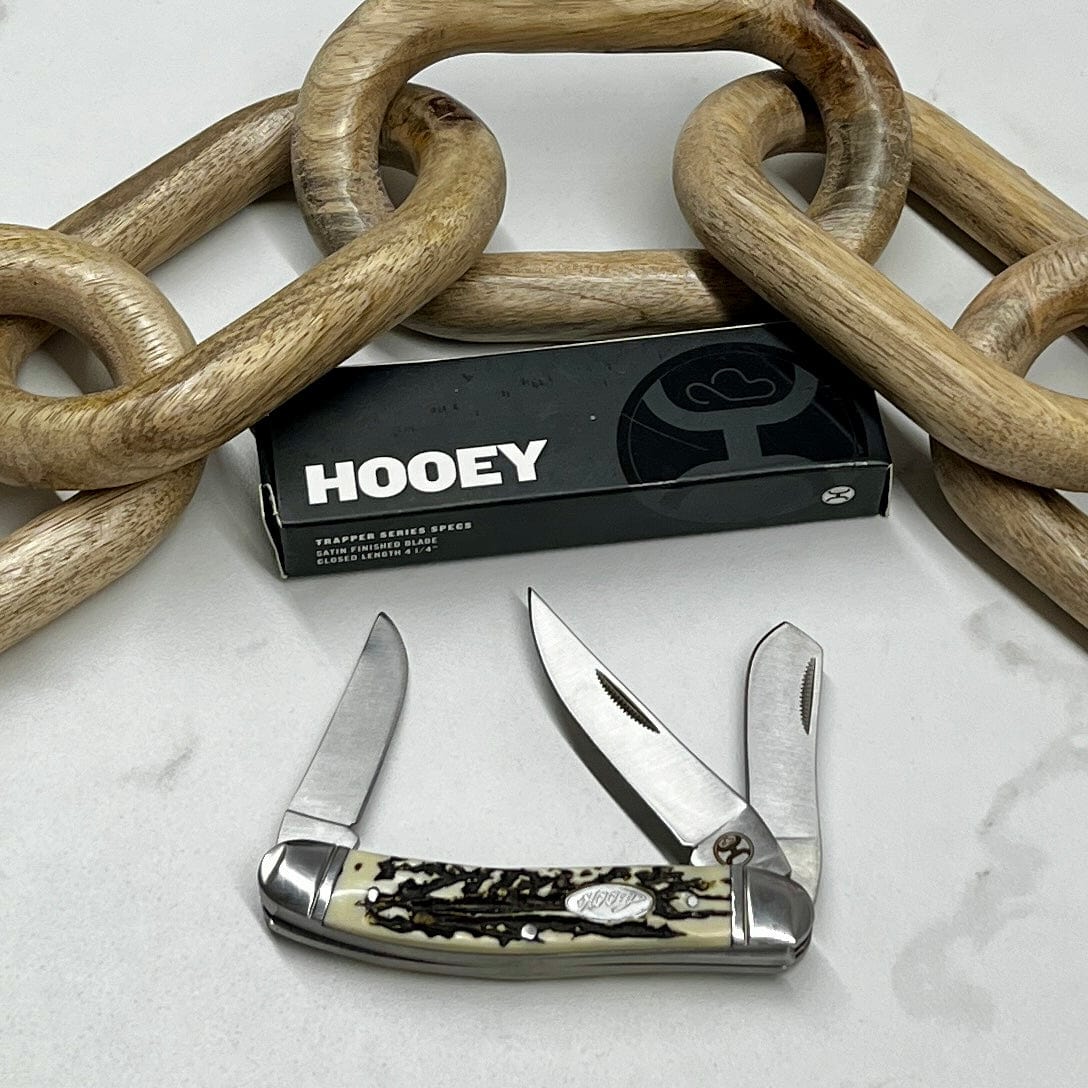 HOOEY  "STAG SOW BELLY" KNIFE Shabby Chic Boutique and Tanning Salon