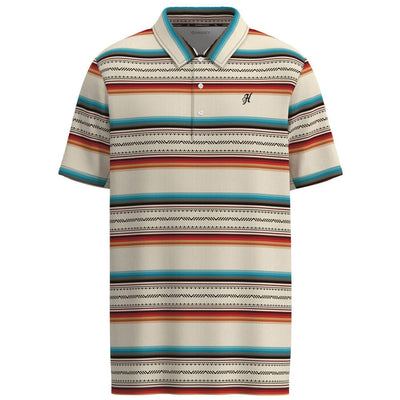 HOOEY  "THE WEEKENDER" CREAM/SERAPE POLO Shabby Chic Boutique and Tanning Salon