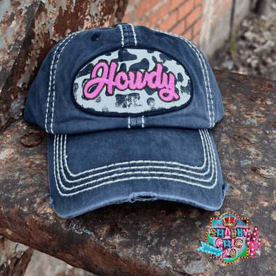 Howdy Cap - Black Shabby Chic Boutique and Tanning Salon
