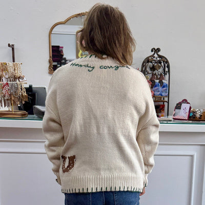 Howdy Cowgirl Sweater Shabby Chic Boutique and Tanning Salon