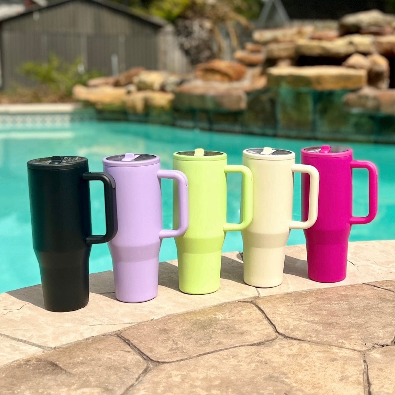 HydroBABE Leakproof Tumbler 40 Oz Shabby Chic Boutique and Tanning Salon