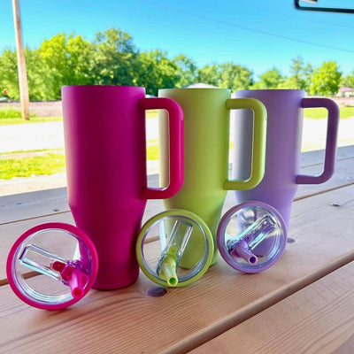 HydroBABE Leakproof Tumbler 40 Oz Shabby Chic Boutique and Tanning Salon