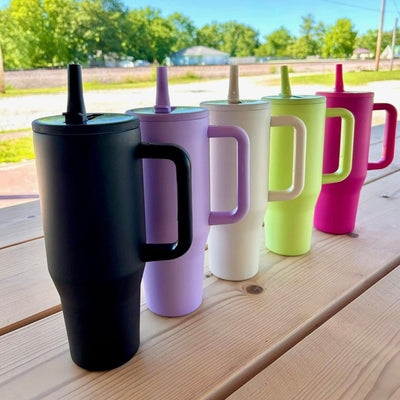 HydroBABE Leakproof Tumbler 40 Oz Shabby Chic Boutique and Tanning Salon