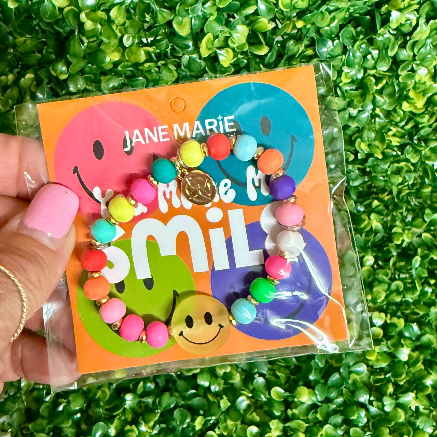 Jane Marie Children's Bracelets Shabby Chic Boutique and Tanning Salon Smile Face