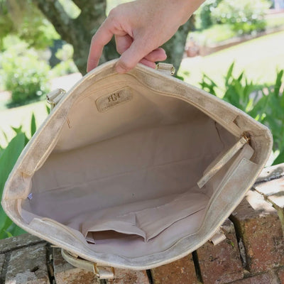 Jayden Tote Champagne Pop Shabby Chic Boutique and Tanning Salon