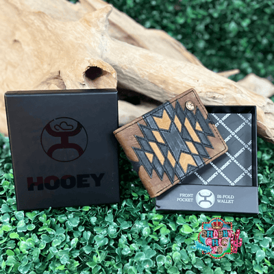 "KAI" BROWN/BLACK & TAN PATCHWORK FRONT POCKET BIFOLD WALLET Shabby Chic Boutique and Tanning Salon