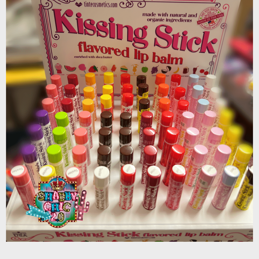 Kissing Stick Flavored Lip Balm Shabby Chic Boutique and Tanning Salon