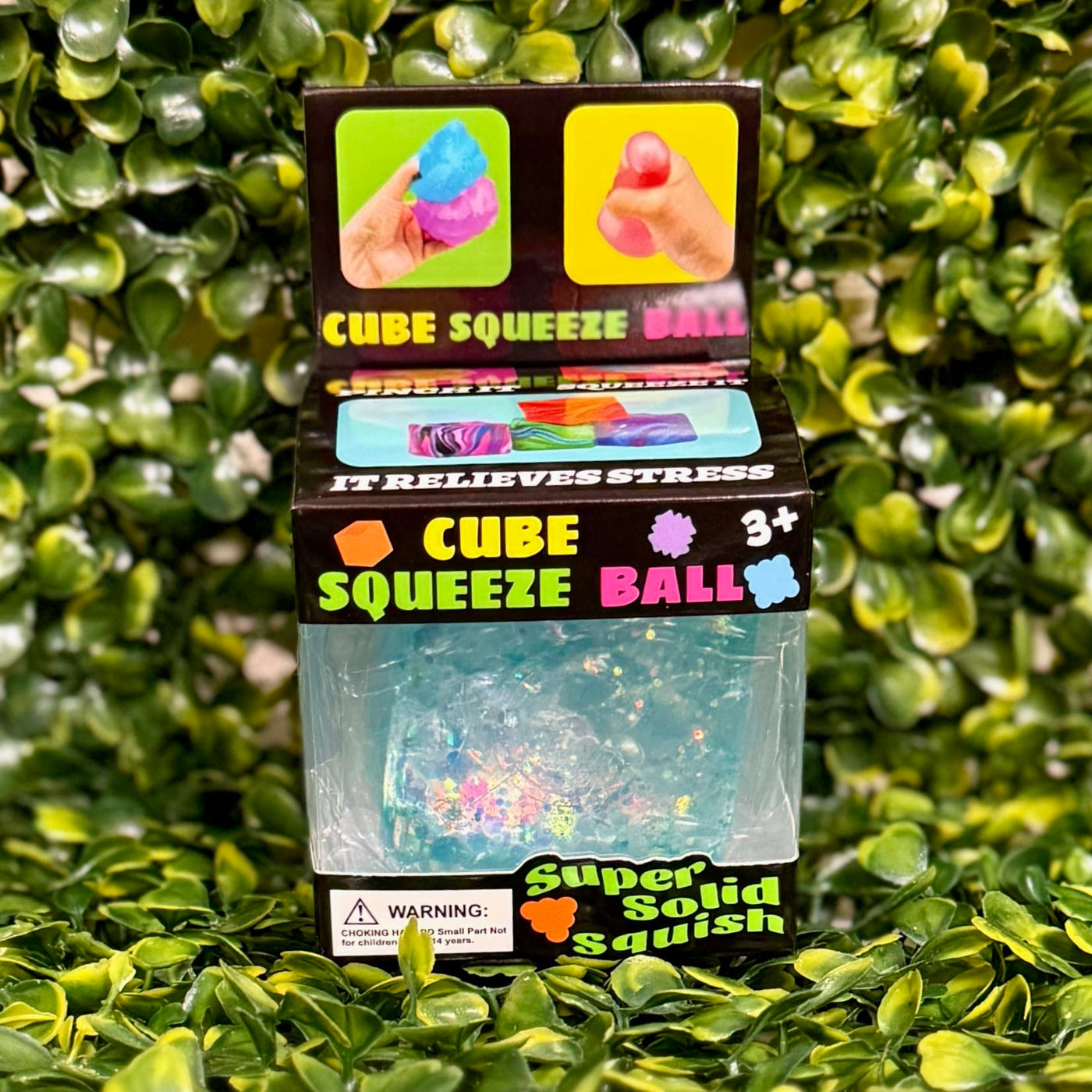 Large Glitter Cube Squishy – Shabby Chic Boutique and Tanning Salon