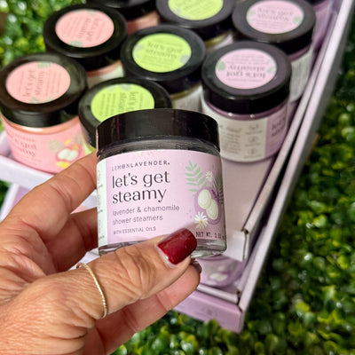 Lemon Lavender Let's Get Steamy Shower Steamers Shabby Chic Boutique and Tanning Salon Lavendar - Lavendar/Chamomile