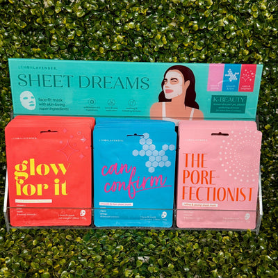Lemon Lavender Sheet Dreams Face Masks Shabby Chic Boutique and Tanning Salon