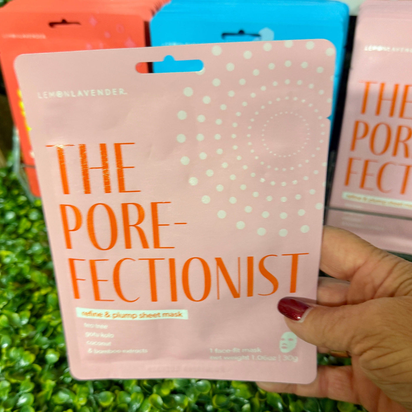 Lemon Lavender Sheet Dreams Face Masks Shabby Chic Boutique and Tanning Salon The Pore Fectionist