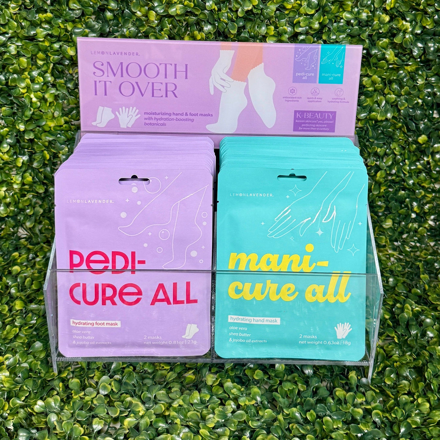 Lemon Lavender® Smooth It Over Hydrating Hand & Foot Masks Shabby Chic Boutique and Tanning Salon