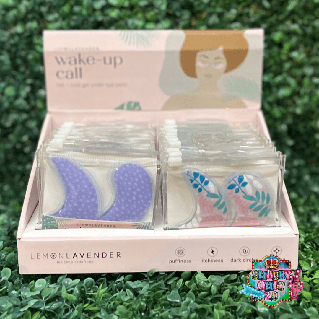 Lemon Lavender Under Eye Gel Pads – Shabby Chic Boutique and Tanning Salon