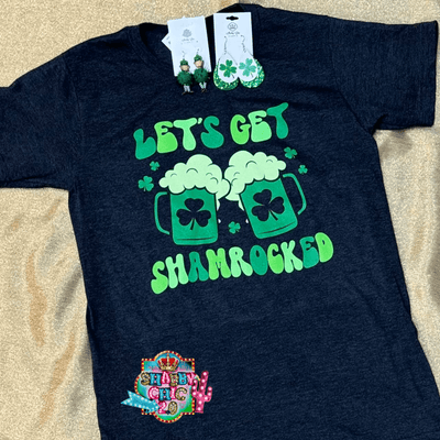Let's Get Shamrocked Tee Shabby Chic Boutique and Tanning Salon