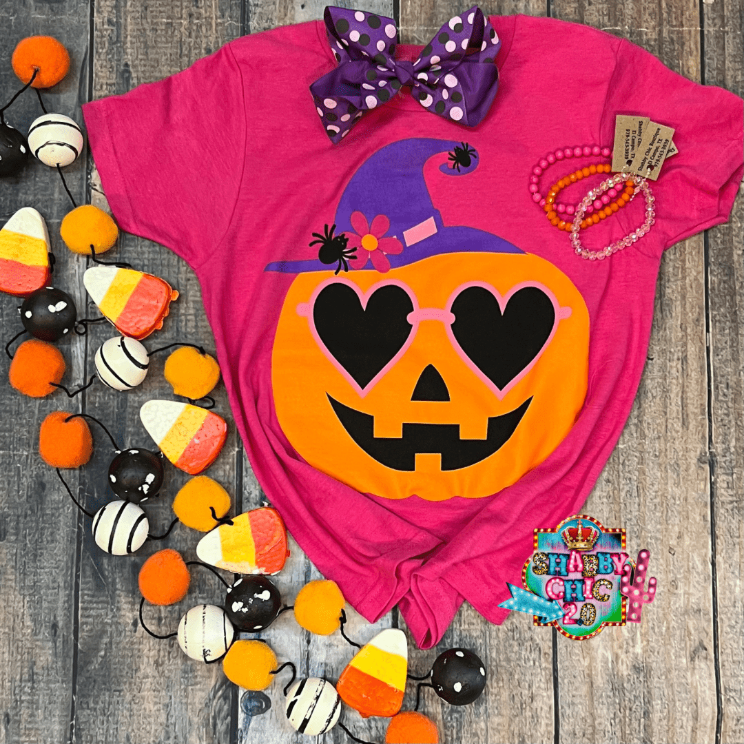 Little Girl's Sunglass Jack-O Tee Shabby Chic Boutique and Tanning Salon