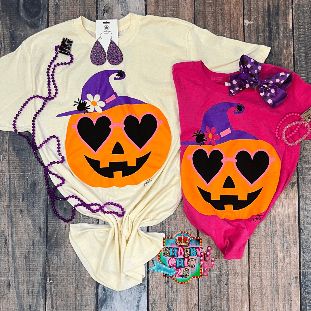 Little Girl's Sunglass Jack-O Tee Shabby Chic Boutique and Tanning Salon