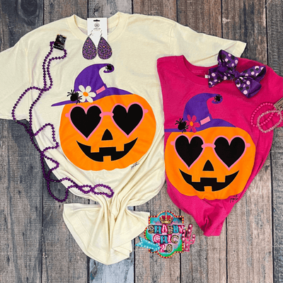 Little Girl's Sunglass Jack-O Tee Shabby Chic Boutique and Tanning Salon
