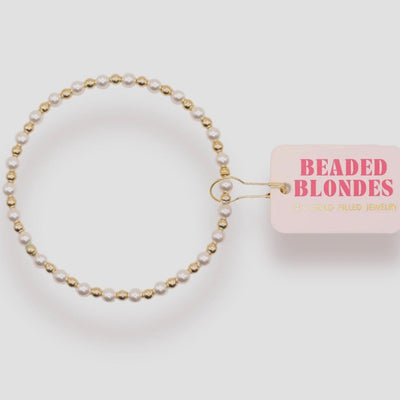 Luci Beaded Bracelet Beaded Blondes