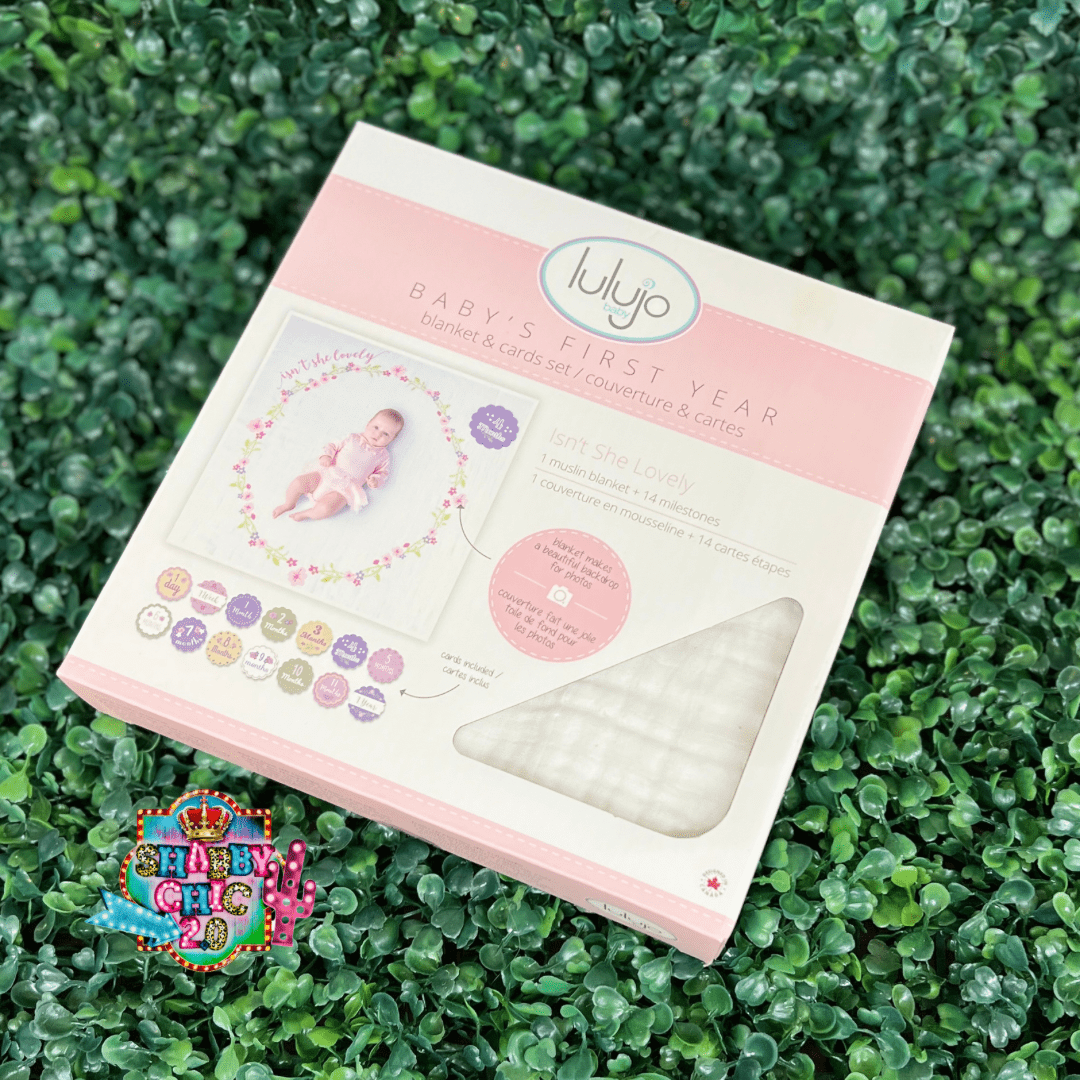 Lulujo Baby’s First Year – “Isn’t She Lovely” – Shabby Chic Boutique ...