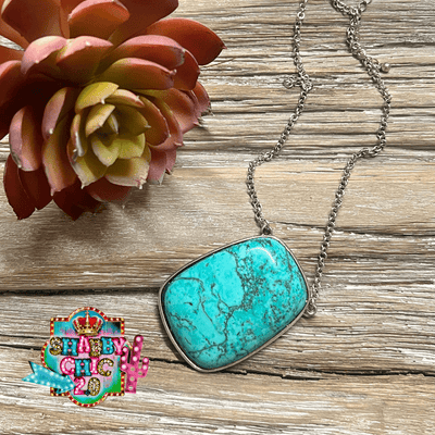 Maiden Necklace - Turquoise Shabby Chic Boutique and Tanning Salon