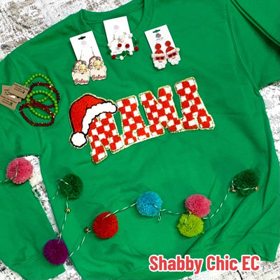 Mama Crewneck - Green Shabby Chic Boutique and Tanning Salon