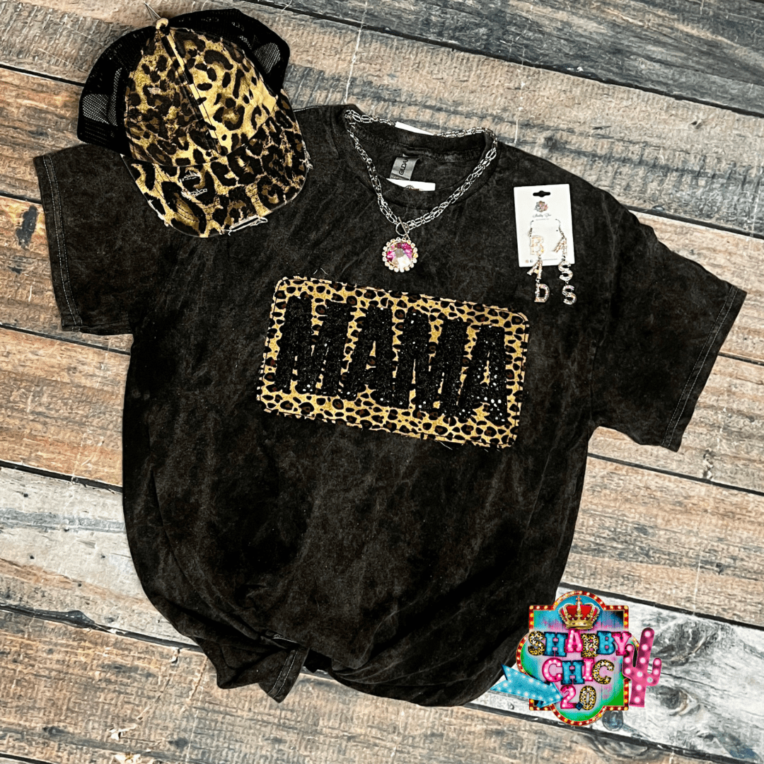 MAMA Patch Tee Shabby Chic Boutique and Tanning Salon