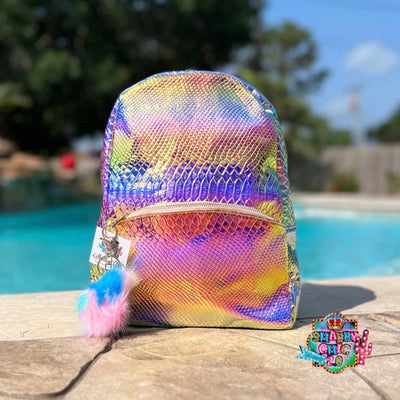 Mermaid VIbes Backpack Shabby Chic Boutique and Tanning Salon