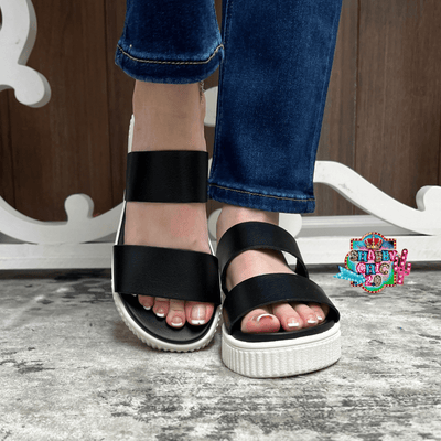 MIA Lexi Black Sandals Shabby Chic Boutique and Tanning Salon