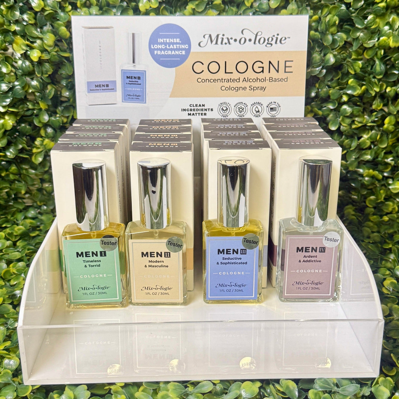 Mixologie Men's Cologne Shabby Chic Boutique and Tanning Salon