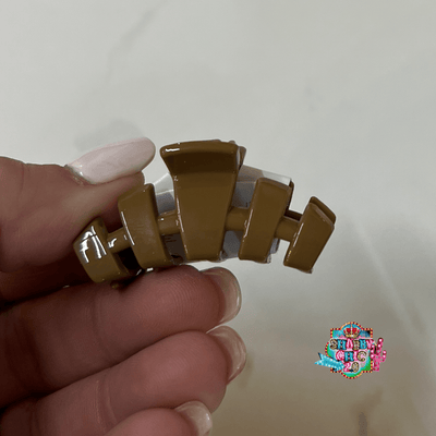 NEW FALL Colors Teleties Collection Shabby Chic Boutique and Tanning Salon Tiny - Caramel