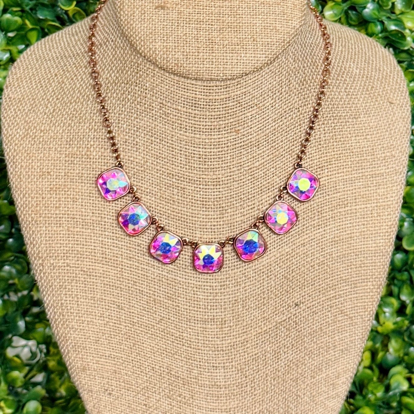 On To Better Things Necklace - Copper Shabby Chic Boutique and Tanning Salon