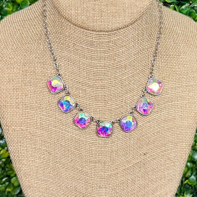 On To Better Things Necklace - Silver Shabby Chic Boutique and Tanning Salon