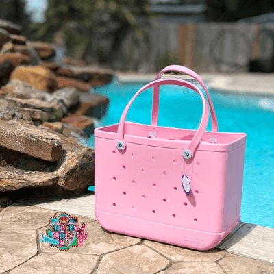 Original Bogg® Bag - blowing PINK Bubbles Shabby Chic Boutique and Tanning Salon