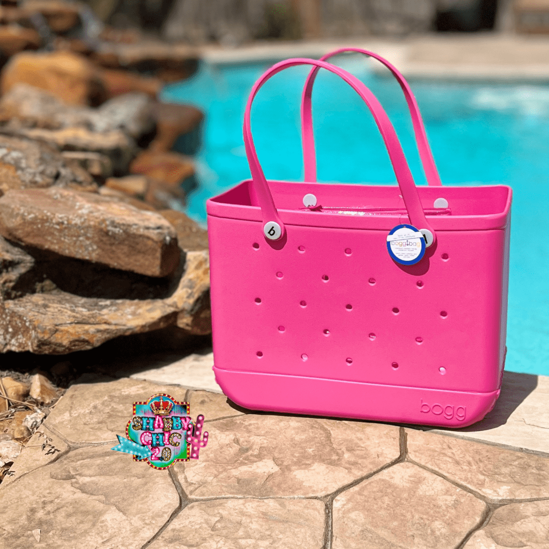 Original Bogg® Bag - haute PINK – Shabby Chic Boutique and Tanning Salon