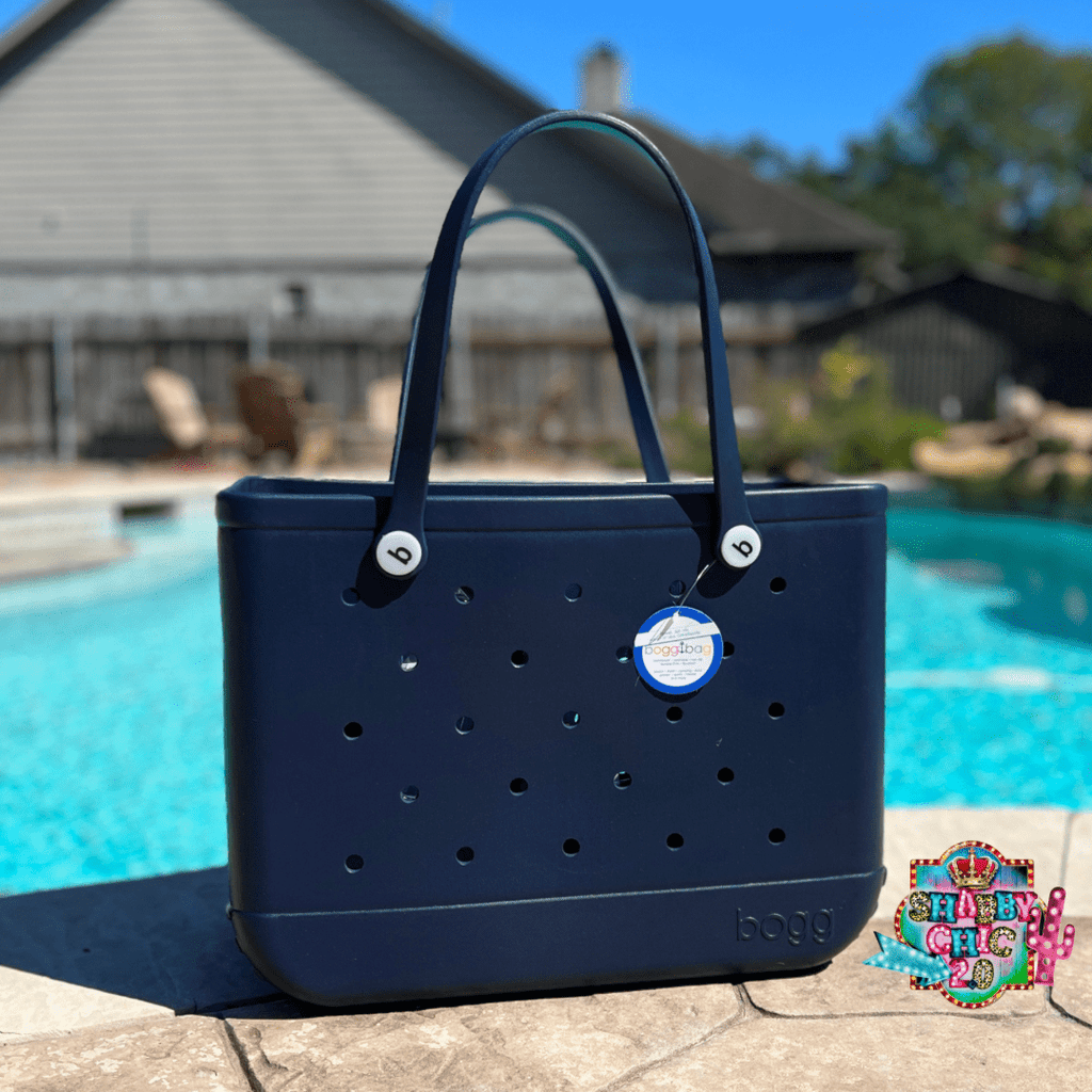 BOGG Bag Back Pack in color You Navy Me Crazy Large Bogg Bag-Navy-Original Genuine NWT-Beach Pool Tote  main image 4
