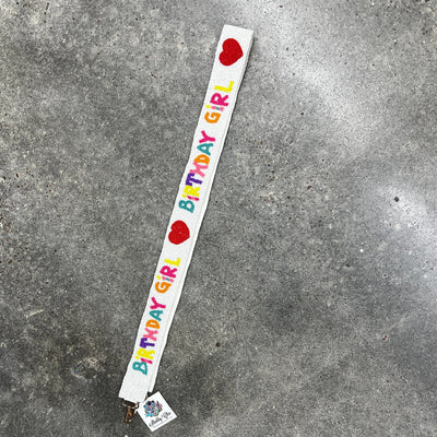 Party Time Purse Straps Shabby Chic Boutique and Tanning Salon Birthday Girl