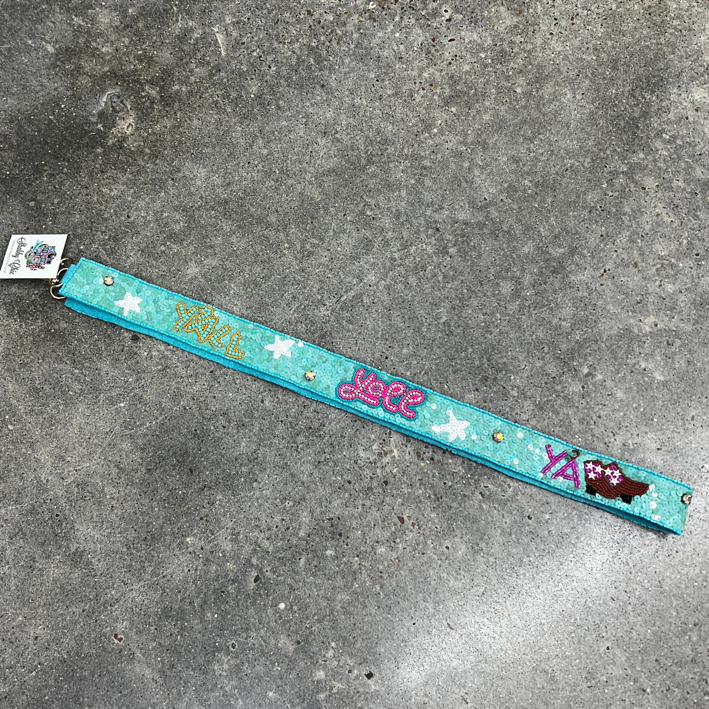 Party Time Purse Straps Shabby Chic Boutique and Tanning Salon Y'all