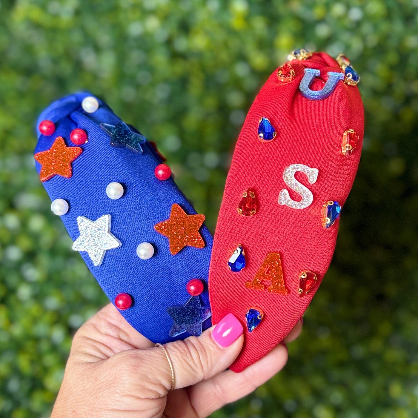 Patriotic Headbands Shabby Chic Boutique and Tanning Salon