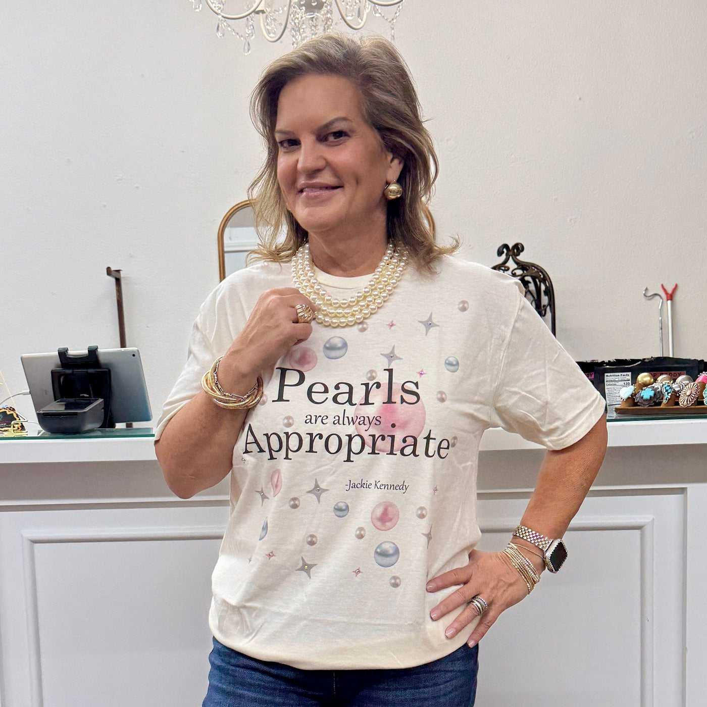 Pearls Tee Shabby Chic Boutique and Tanning Salon