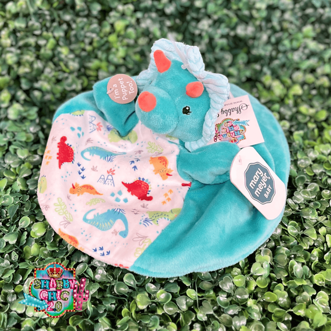 Pebblesaurus Lovey Puppet – Shabby Chic Boutique and Tanning Salon