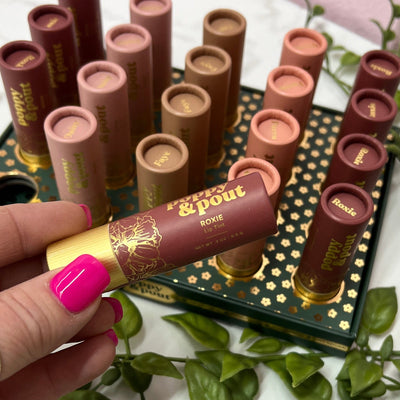 Poppy and Pout Lip Tint Shabby Chic Boutique and Tanning Salon Roxie