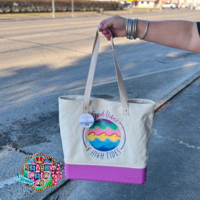 Printed Canvas Bogg® Bags - Good Vibes Shabby Chic Boutique and Tanning Salon