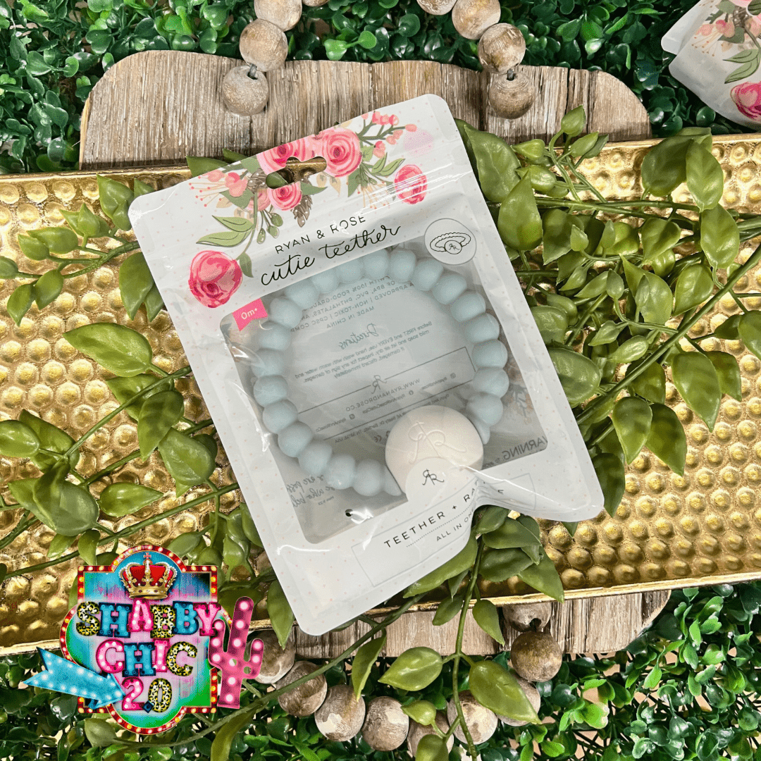 Ryan and Rose Cutie Teether and Rattle – Shabby Chic Boutique and ...