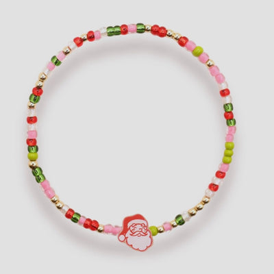 Santa Sprinkle Bracelet Beaded Blondes