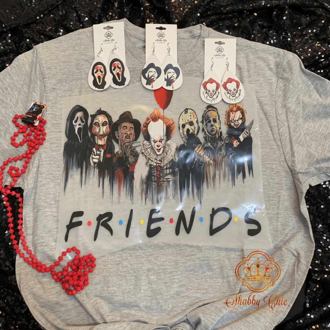 Scary Friends Tee Shabby Chic Boutique and Tanning Salon