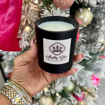 Shabby's Own Candle - Violet/Sandalwood Shabby Chic Boutique and Tanning Salon