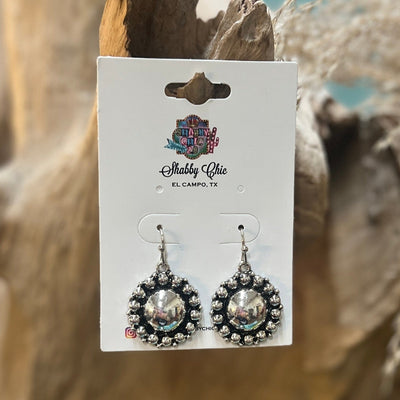 SIlver Basic Earrings Shabby Chic Boutique and Tanning Salon