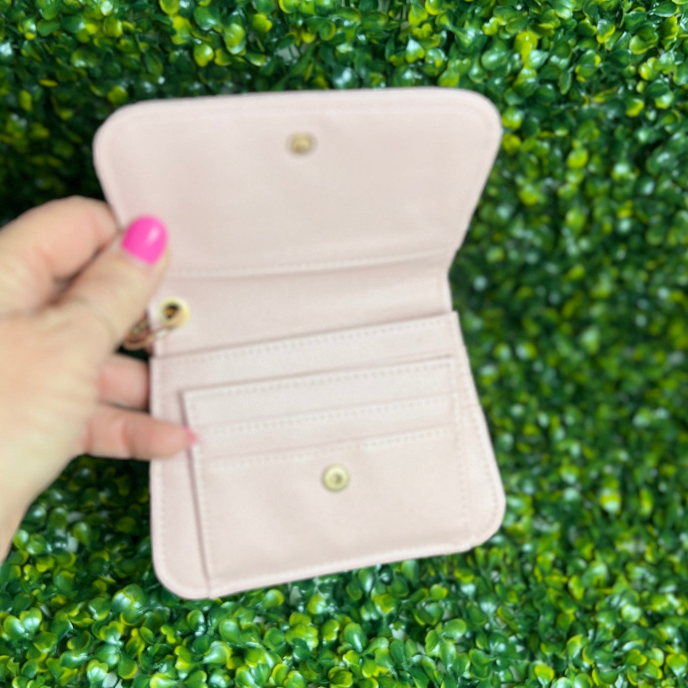 Small Wallets Shabby Chic Boutique and Tanning Salon Blush